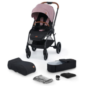 Kinderkraft Kinderwagen Evolution Cocoon 2 in 1 Mauvelous Pink