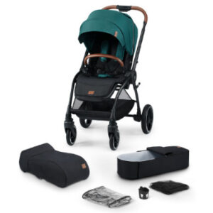 Kinderkraft Kinderwagen Evolution Cocoon 2 in 1 Mid night Green