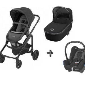 Kinderwagen 3-in-1 Maxi-Cosi Lila CP Essential Black + Autostoel...