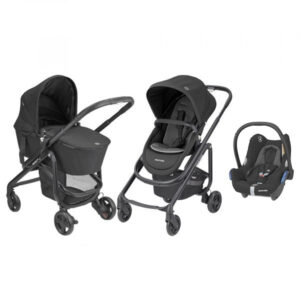 Kinderwagen 3-in-1 Maxi-Cosi Lila SP Essential Black + Autostoel...