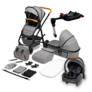 Kinderwagen 4-in-1 Lionelo Amber Stone Grey