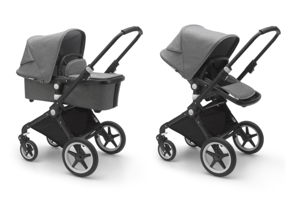 Kinderwagen Bugaboo Lynx Black / Grey Melange