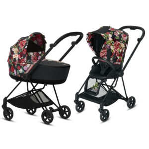 Kinderwagen CYBEX MIOS Fashion Edition Spring Blossom Dark