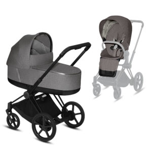 Kinderwagen CYBEX e-PRIAM PLUS Manhattan Grey / Mid Grey