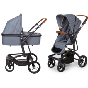 Kinderwagen Childhome Urbanista 2-in-1 Canvas Grijs