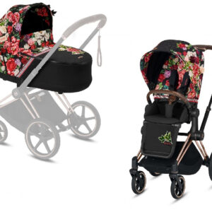 Kinderwagen Cybex Priam Spring Blossom Dark