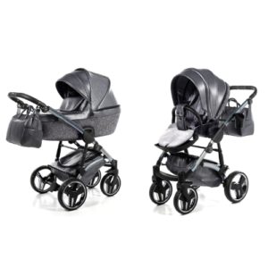 Kinderwagen Junama 2-In-1 Glitter Dark Grey