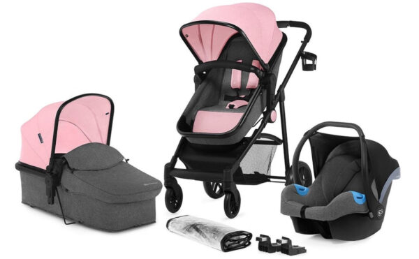 Kinderwagen Kinderkraft Juli 3-in-1 Pink + Autostoel