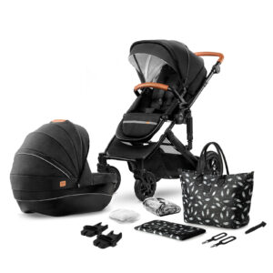 Kinderwagen Kinderkraft Prime 2020 2-in-1 (incl Luiertas) Black