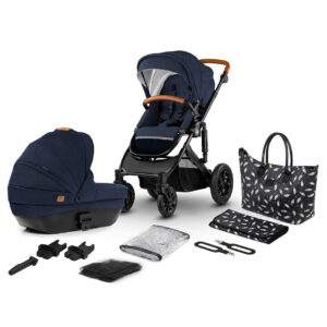 Kinderwagen Kinderkraft Prime 2020 2-in-1 (incl Luiertas) Navy