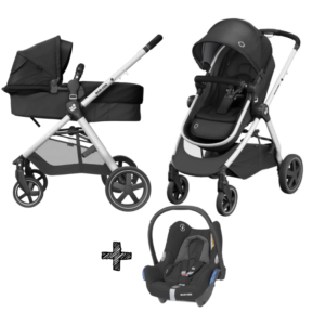 Kinderwagen Maxi-Cosi Zelia 2.0 Essential Black met Autostoel...