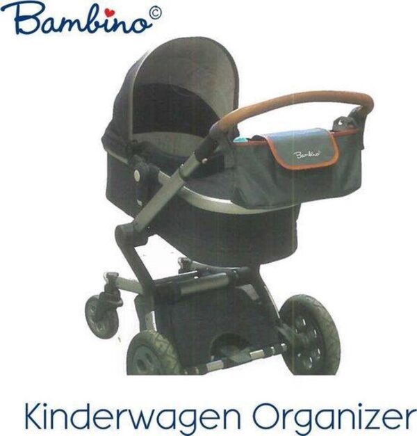 Kinderwagen Organizer-Gray Brown