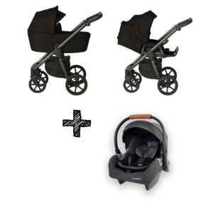 Kinderwagen Quax Country Black + autostoel