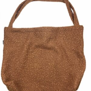 Kinderwagen tas - bouclé tabacco