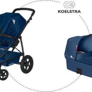 Koelstra Binque Daily Combi Kinderwagen - Marine Blauw