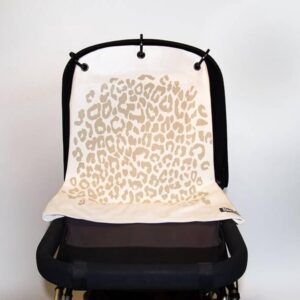 Kurtis Baby Peace Zonnedoek Kinderwagen - Leopard White