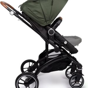 Little World Kinderwagen City Walker 3 in 1 Army Green - Tot 22 kg! - Limited Edition