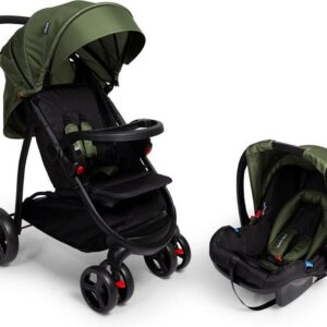 Little World Kinderwagen Convoy 2 in 1 Zwart-Groen