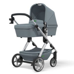 MOON Combi-kinderwagen N°ONE Silver / Ocean Collectie 2021