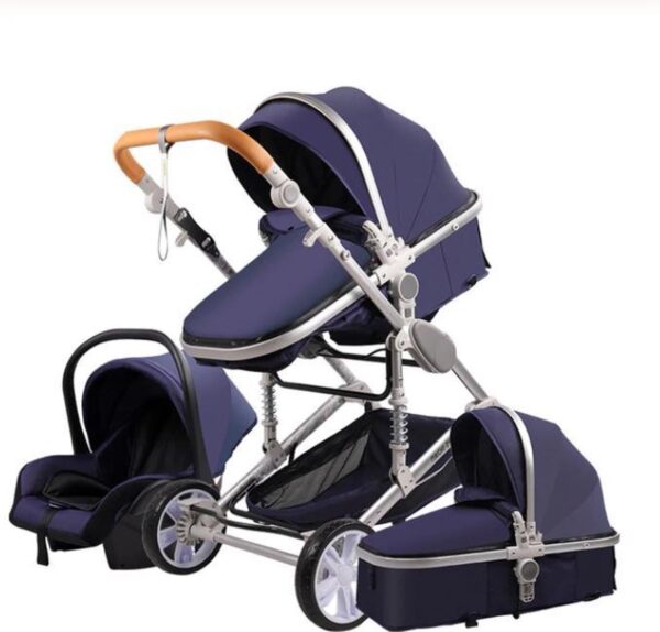 Magic 3 in 1 Kinderwagen Blauw Incl. Baby Gifts