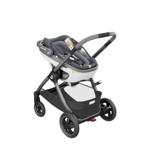 Maxi Cosi Kinderwagen Adorra Oria Coral 3 in 1 Essential Graphite