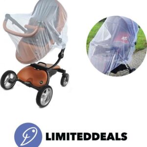 Muskietennet voor Kinderwagen - Kinder Babywagen Muskietnet / Klamboe - Universele muggennet - LimitedDeals