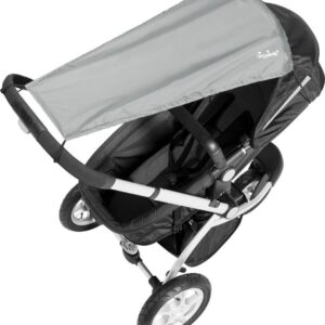 Playshoes UV zonnescherm Kinderwagen - Grijs - Maat Onesize