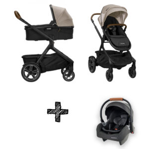 SET | Kinderwagen Nuna Demi Grow Timber + Autostoel Premium...