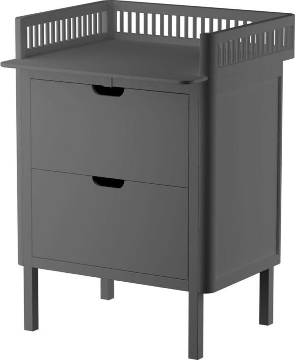 Sebra 2-in-1 commode met lades - classic grey