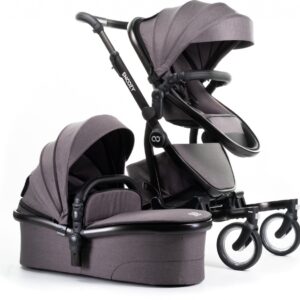 Snoozy Kinderwagen One Sportstoel/reiswieg 108 Cm Donkergrijs