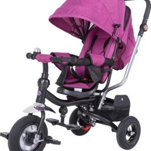 Spiel Werk Multifunctionele Kinderwagen driewieler roze