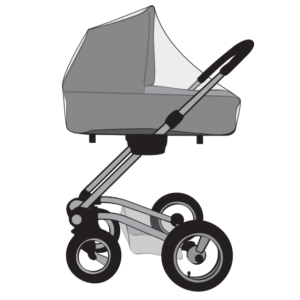 Titanium Baby Regenhoes Kinderwagen