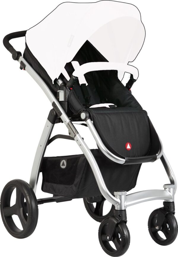 Topmark Pure Kinderwagen - Zilver onderstel (exl. kleurenkit)