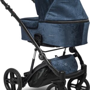 Velvett kinderwagen - Kobalt Blue