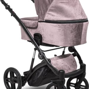 Velvett kinderwagen - Pretty Pink