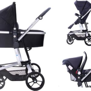 XAdventure - On Tour - Kinderwagen - Megadeal - Zwart