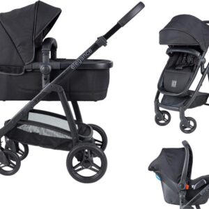 Xadventure Elegance Combi Kinderwagen - black Edition