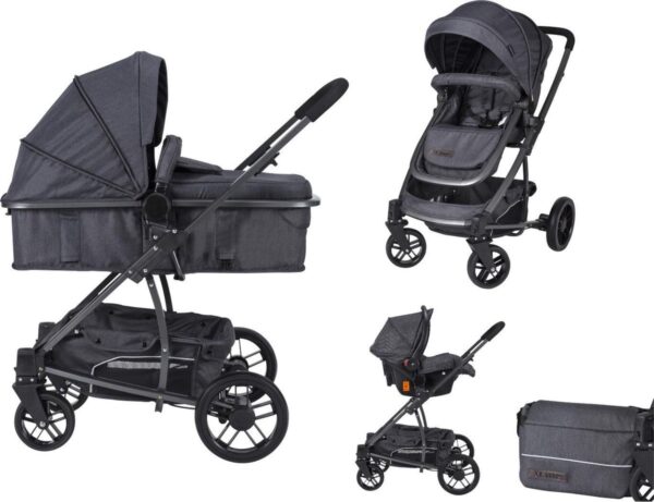 Xadventure Xline Xplorer kinderwagen - domino