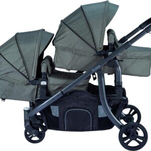 Xadventure Xline duo kinderwagen - Emerald green