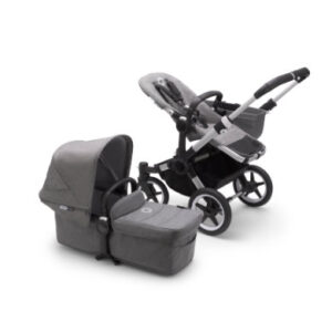 bugaboo Combi kinderwagen Donkey 3 Mono Complete Alu/Grey Melange