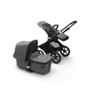 bugaboo Combi kinderwagen Fox 2 Complete Black/Grey Melange