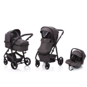 fill Kinderwagen Set Panther donkergrijs melange