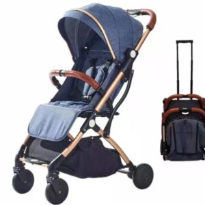 kinderwagen trolley blauw pousette