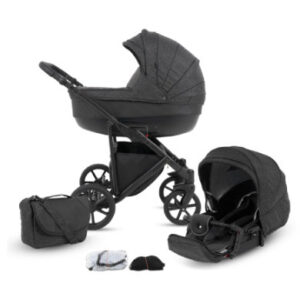 knorr-baby Combi Kinderwagen Madeira leisteen