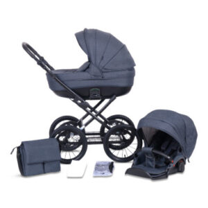 knorr-baby Combi-kinderwagen Kreta antraciet