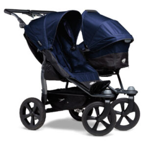 tfk Duo Ecco broertje/zusje kinderwagen Marine