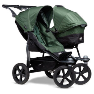 tfk Duo Ecco broertje/zusje kinderwagen Olive