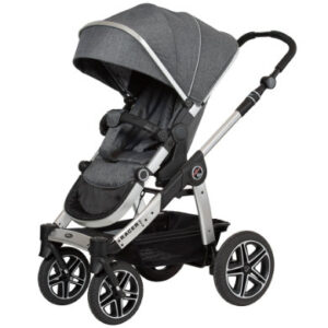 Hartan Kinderwagen Racer GTX grijs heart s (400) Framekleur zilver