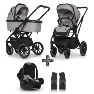 Kinderwagen Cavoe Axo Comfort Frost 3in1 + Gratis Wipstoel