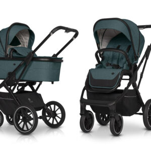 Kinderwagen Cavoe Axo Comfort Lagoon 2in1+ Gratis Wipstoel